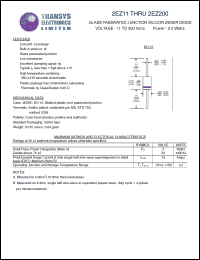 datasheet for 2EZ12 by 