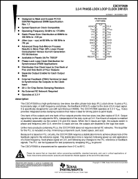 datasheet for CDCVF2509PW by Texas Instruments