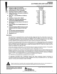 datasheet for CDCF2510PW by Texas Instruments