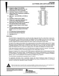 datasheet for CDCF2509PW by Texas Instruments
