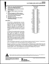 datasheet for CDC516DGGR by Texas Instruments