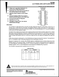 datasheet for CDC509PWR by Texas Instruments