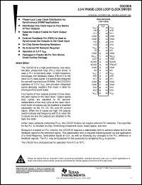 datasheet for CDC2516DGGR by Texas Instruments