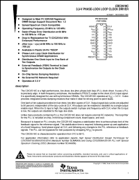 datasheet for CDC2510CPW by Texas Instruments