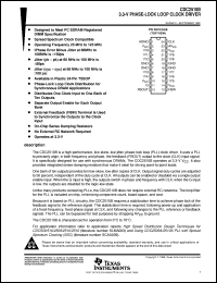 datasheet for CDC2510BPWR by Texas Instruments