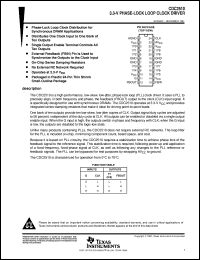 datasheet for CDC2510PWR by Texas Instruments