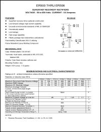 datasheet for ER502 by 