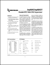 datasheet for BQ4845YP-A4 by Texas Instruments