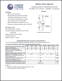 datasheet for SB360 by 