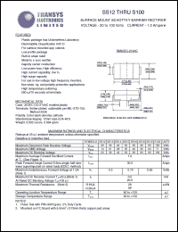 datasheet for SS13 by 