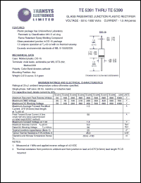 datasheet for TE5398 by 