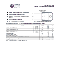 datasheet for TIPL765A by 