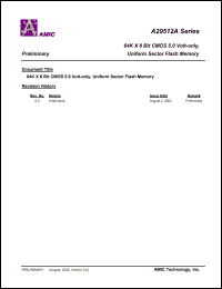 datasheet for A29512AL-90 by 