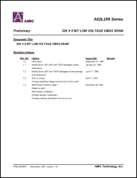 datasheet for A62L256R-70LL by 