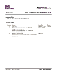 datasheet for A62S7308BM-55S by 