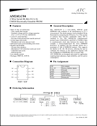 datasheet for AM24LC04S8A by 