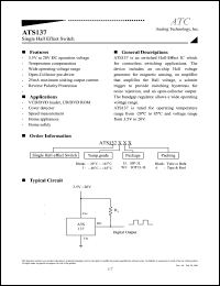 datasheet for ATS13713 by 