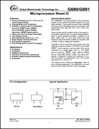 datasheet for G691L438T92 by 