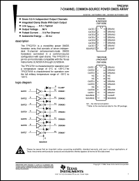 datasheet for TPIC2701MJB by Texas Instruments