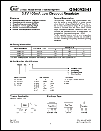 datasheet for G949T73U by 