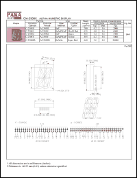 datasheet for A-2308E by 