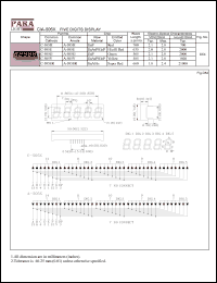 datasheet for C-505SR by 