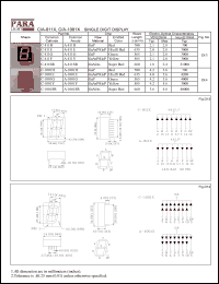 datasheet for A-1001SR by 