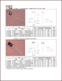 datasheet for L-613GD by 