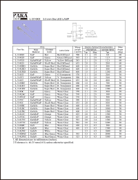 datasheet for L-314UYC by 