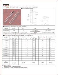 datasheet for L-318EIR1C by 