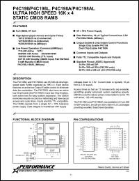 datasheet for P4C198AL-35DMB by 