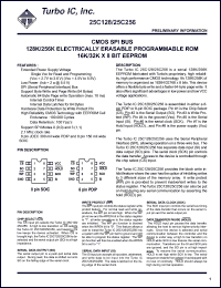 datasheet for TU25C128SI by 