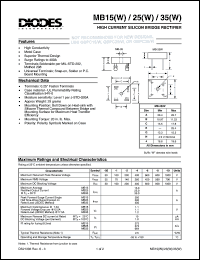 datasheet for MB35-05 by 