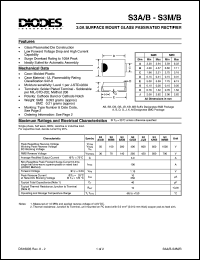 datasheet for S3M/MB by 