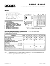 datasheet for RS3B/BB by 