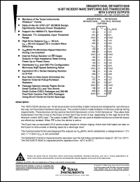 datasheet for 5962-9677501QXA by Texas Instruments