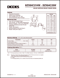 datasheet for BZX84C9V1W by 