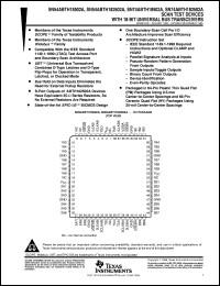 datasheet for SNJ54ABTH18502AHV by Texas Instruments