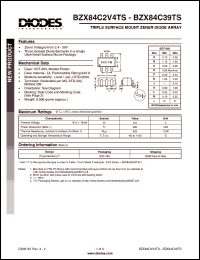 datasheet for BZX84C20TS by 