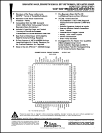 datasheet for SN74ABTH182652APM by Texas Instruments