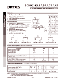 datasheet for SDMP0340LST by 