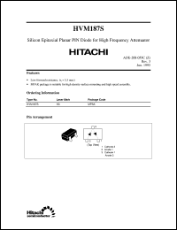 datasheet for HVM187S by 