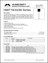 datasheet for H66T32 by 