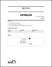 datasheet for HVU132 by 