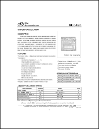 datasheet for SC3424 by 