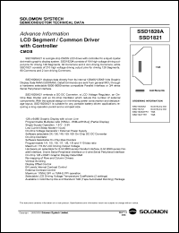 datasheet for SSD1820AZ by 