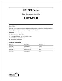 datasheet for HA17458 by 