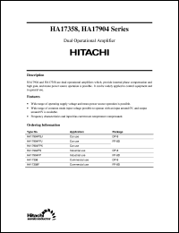 datasheet for HA17904PSJ by 