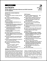 datasheet for AM79C974KCW by AMD (Advanced Micro Devices)