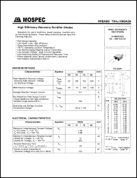 datasheet for H08A30R by 